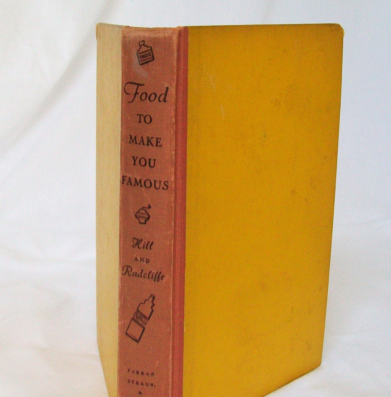 Vintage Cookbook Gourmet 1953 Food to Make You Famous 1950s Cook Book Recipes Party Wedding Entertaining Anniversary