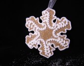 Christmas Ornament Snowflake Gingerbread Mother's Day Gift- Mitten Time