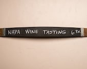 Wine Barrel Stave Chalkboard