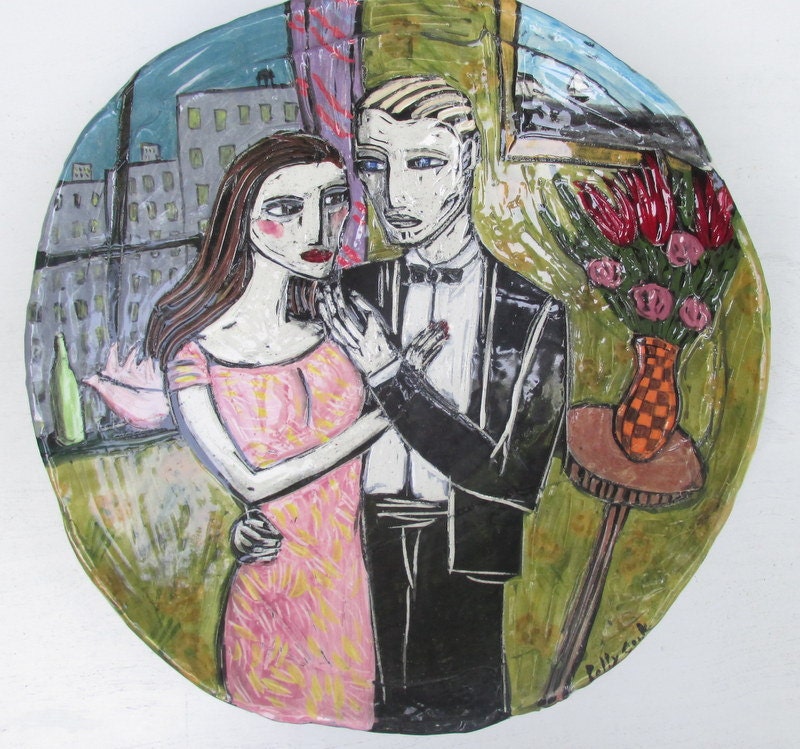 Large romantic bowl