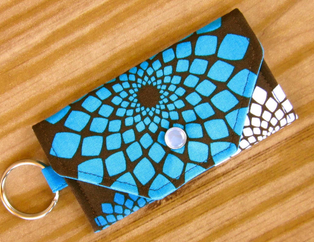 Card Holder Wallet Keychain  -