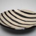 Striped Black and White Bowl