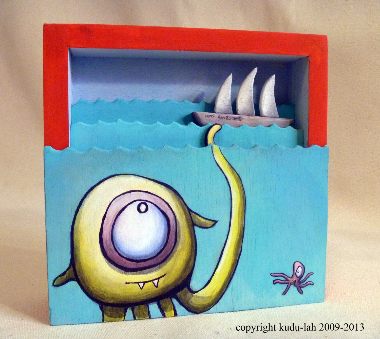 Ahoy (Original Critter Art)