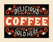Meet me at the Cafe - Giclee Print
