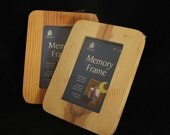 two 2 Paintable Wooden Picture Frames Ready to Paint or Decorate- DIY- fits 4" x 6" image - Great for special Valentines picture
