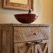 Kandice's First of 2 listings for  Custom Rustic Barn Wood Vanity or Cabinet