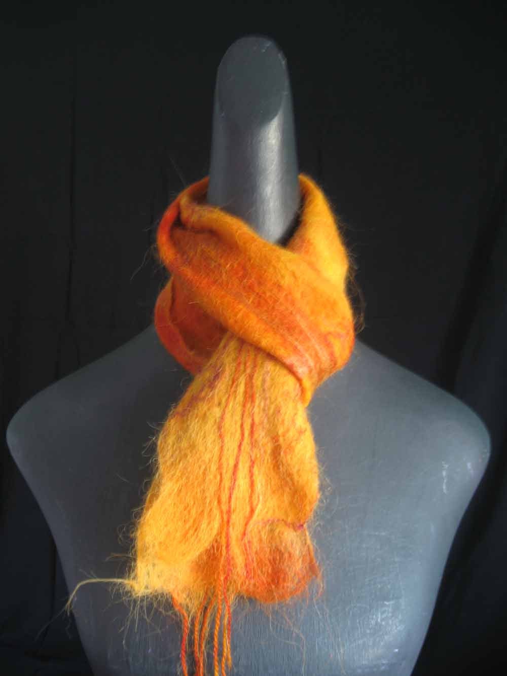 Autumn Llama Scarf