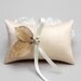 Wedding Ring Bearer Pillow - Rustic Wedding, Bridal Ring Pillow