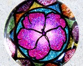 Glitter Impatiens Paperweight