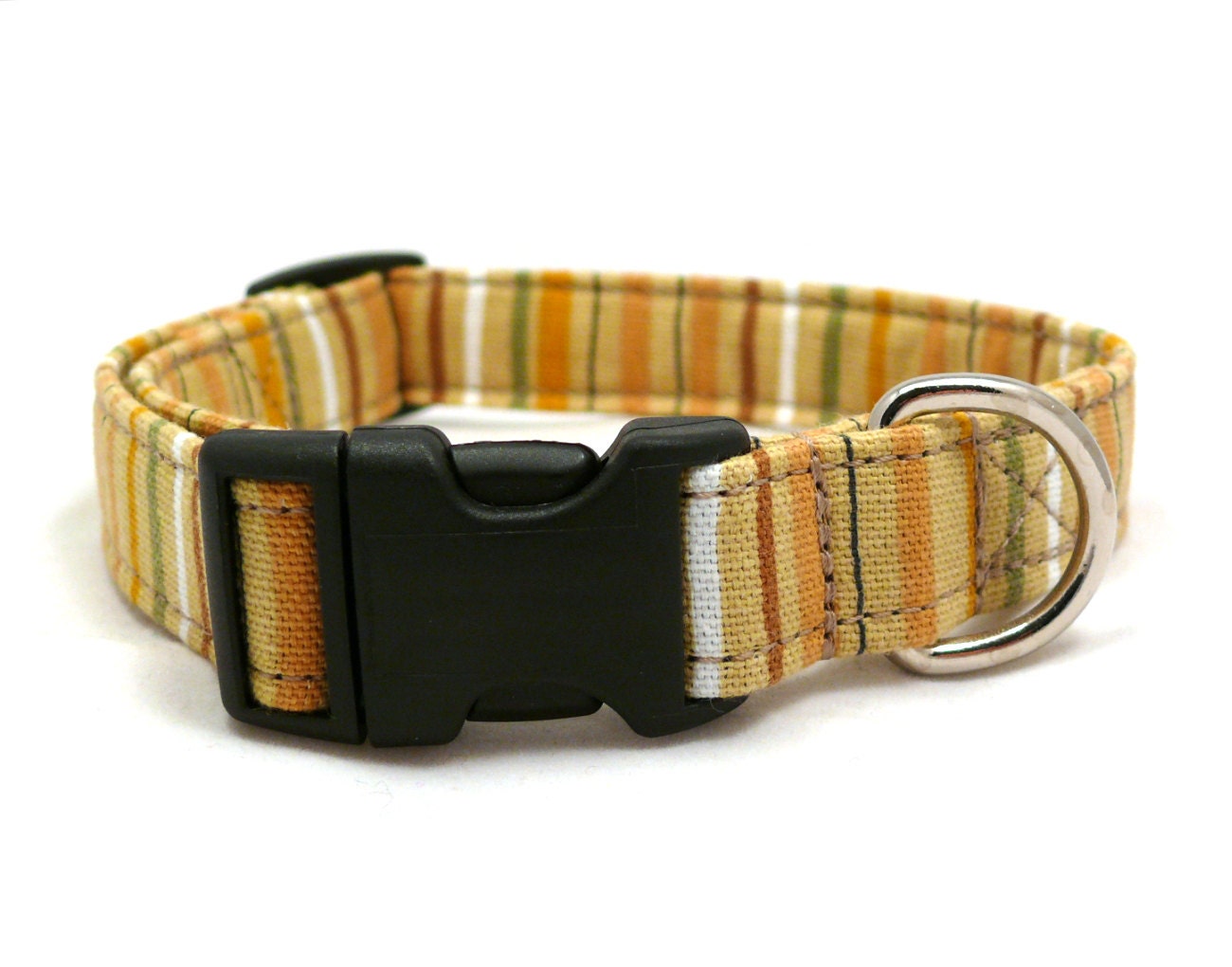 Mustard power adjustable dog collar