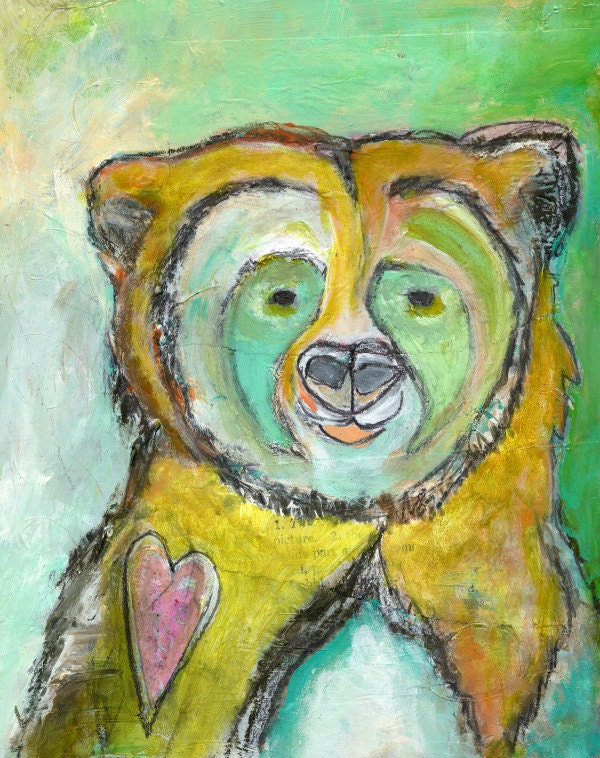 Bear Heart Fine Art Print