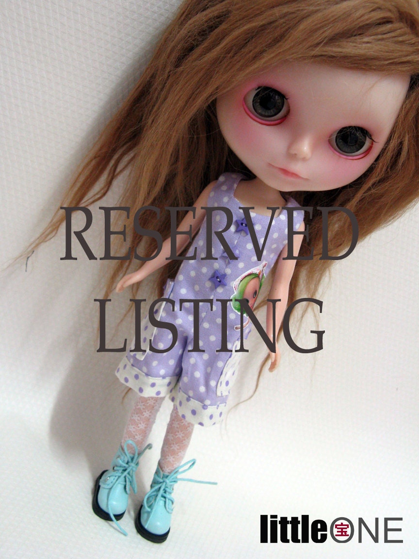 RESERVED LISTING - reserved for evie1621