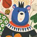 Goldberry and the Forest Master - limited edition giclee print of an original illustration (8 x 10 in)