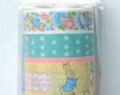 Funtape Masking Tape - Peter Rabbit - Flowers, Dots & Friends - Wide Set 3