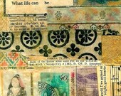 What Life Can Be limited edition PRINT of original collage
