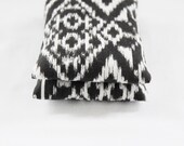 Tribal Print Lavender Sachets Black and White Natural Scent Drawer Sachets
