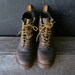 Work Boot Strength Dr Martin Ankle High Brown Size 3 Men 5 Women From Nowvintage on Etsy