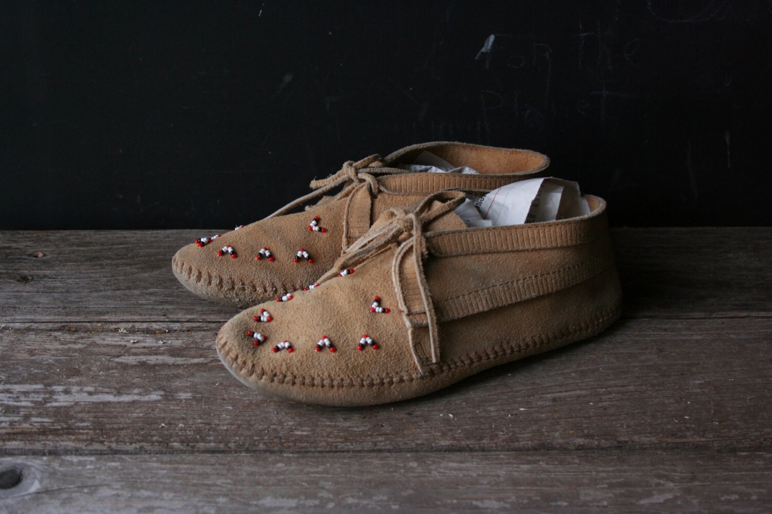 moccasins tan
