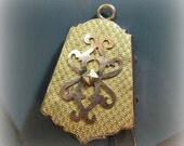 Antique Victorian Locket - Pendant - Gold Filled - C1900 - Keepsake