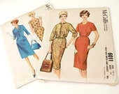 Vintage McCall's Patterns Sheath Dress and Jacket 1961