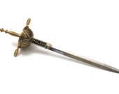 Vintage 1960s Toledo Spain Spanish Sword Letter Opener