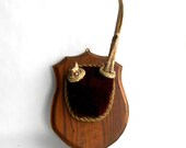 Vintage Deer Antler Single Mount