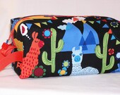 Molly Llama Project Bag in Black