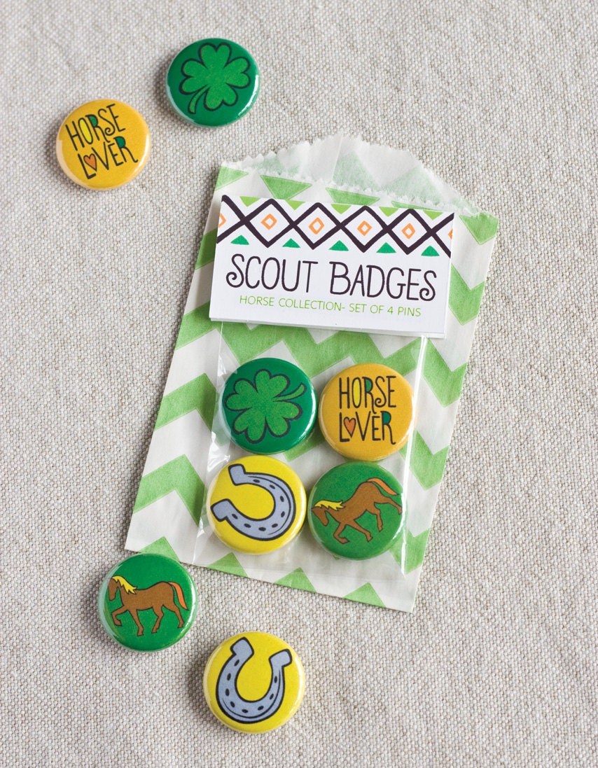 Scout Badges- Horse Lover Collection