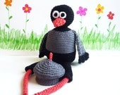 Crochet Crow Charlie (1pc) Amigurumi