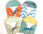 Scalloped ENVELOPES with SCALLOPED NOTECARDS - 4 count