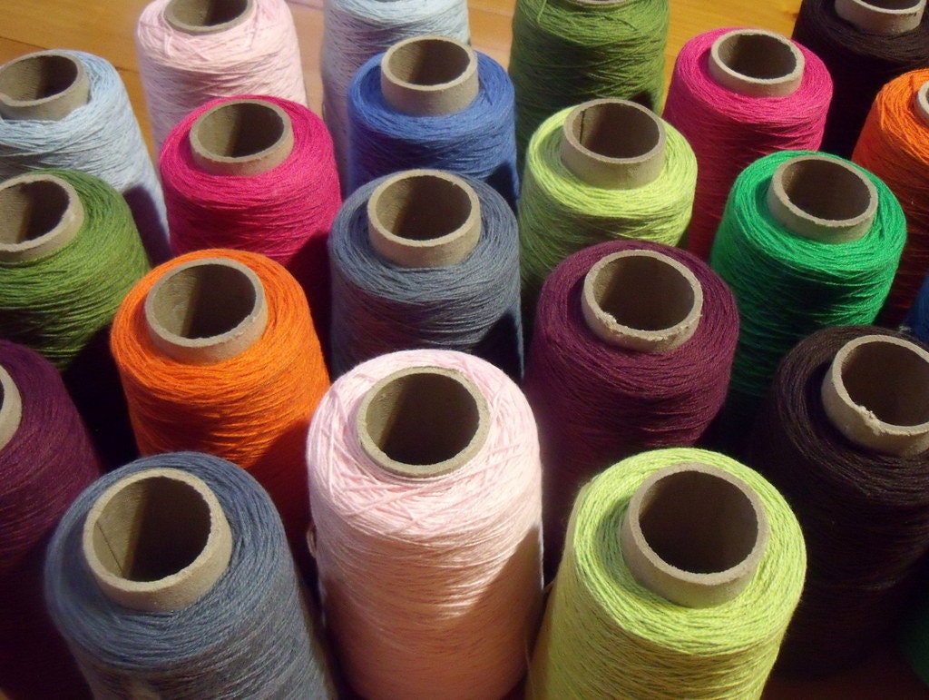 Organic Cotton  Weaving Yarn14/2 100 g from Louet