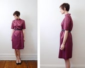 1960s/70s Oriental Style Shift Dress - M