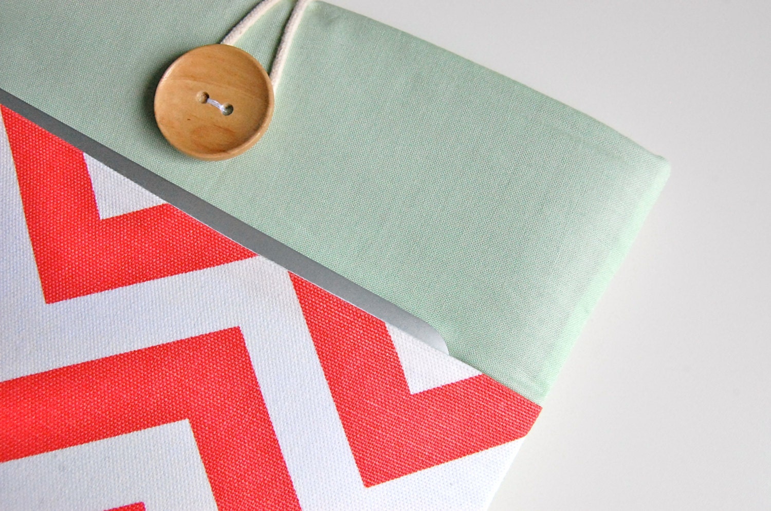 Coral Laptop Case 13 inch Ultrabook, MacBook Air 13 or MacBook Pro Sleeve with Pocket