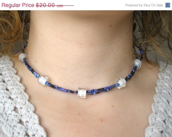 50% off Sale - Constellation Beaded Necklace