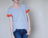 Colorblock Sleeve T Shirt Medium