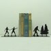 Bigfoot Sasquatch Metal Art Bookends - Free USA Shipping