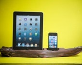 Dual iPad and iPhone docking station by woodtec