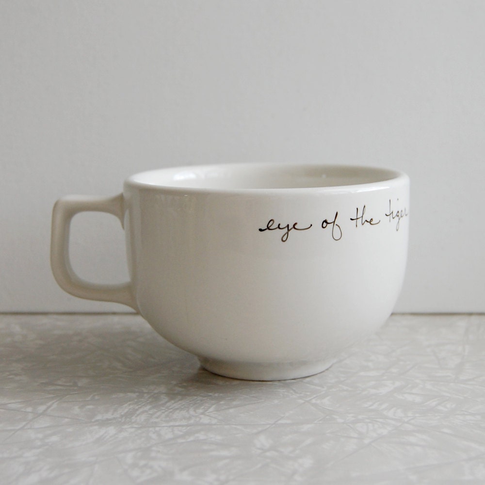Eye of the tiger mug