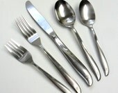 Oneida Twin Star Community Stainless 40 Pc Flatware Set  60s / 6 Place Setting Plus Serving Pcs / More Pcs Available