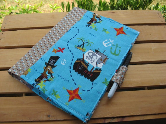 Pirate dots Composition Notebook cover.