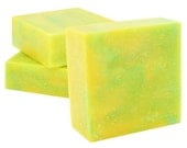 Sunshine Lemongrass Sage Shea Butter Soap - Fresh Bright Cold Process Soap