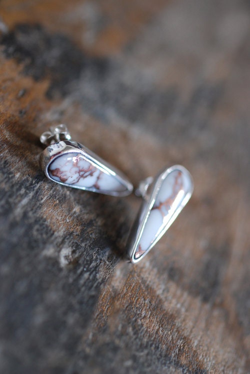 Copper Lightning Studs