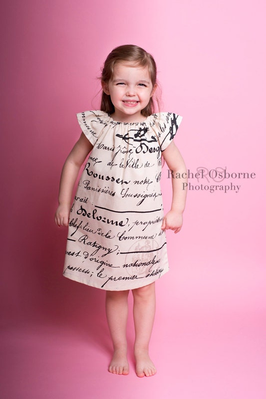 Caligraphy Script Dress
