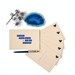 Chicago - Please Come Visit Me - Postcard 6 Pack - Set of six recycled kraft paper postcards