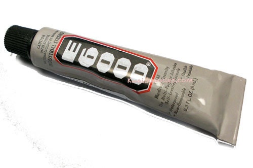 E6000 9ml Multi-Purpose Adhesive Glue with nozzle tube
