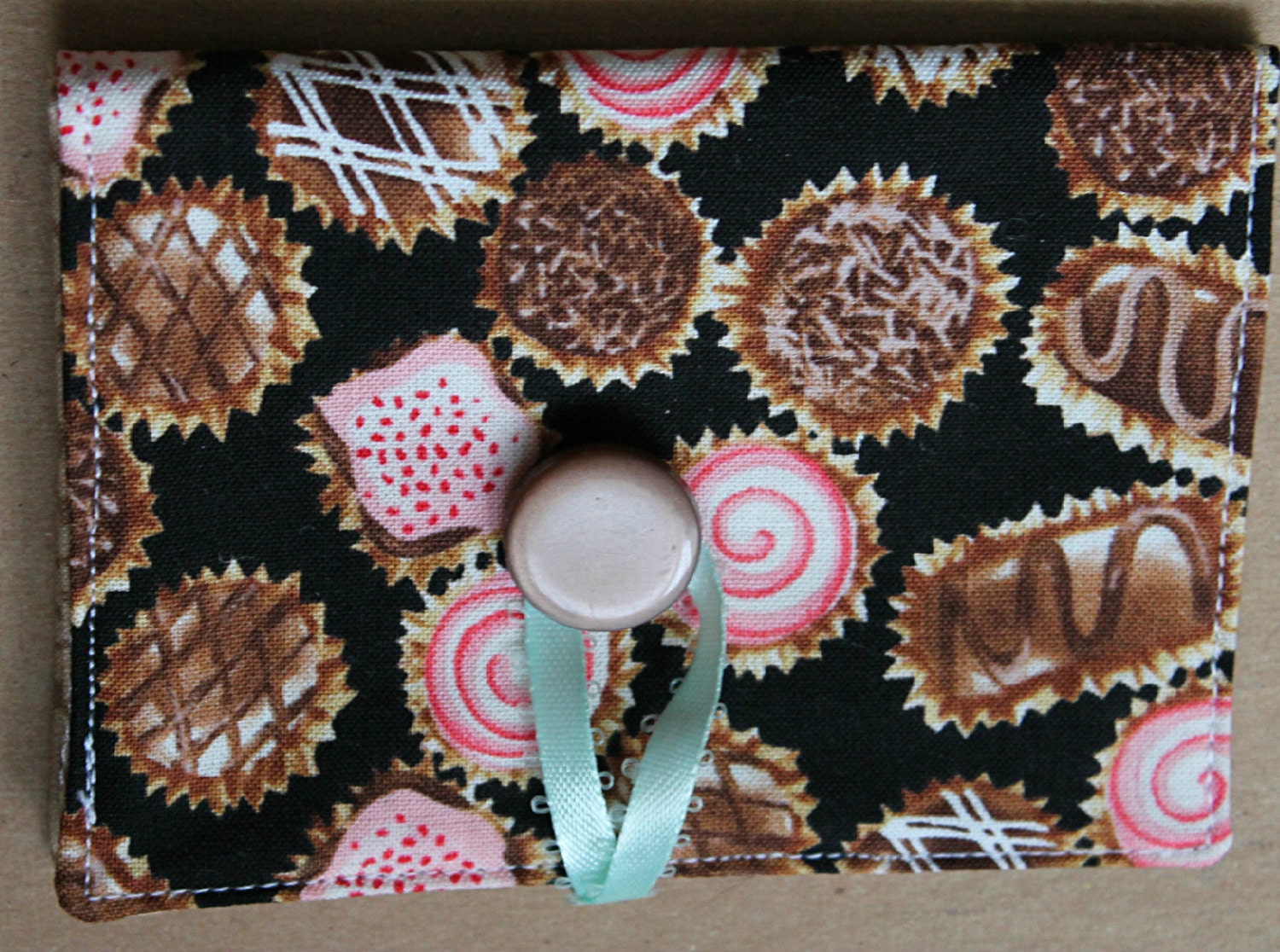Box of Chocolates Business Card Wallet