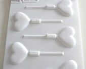 Heart Shaped Lollipop Mold for 2 inch Lollipops