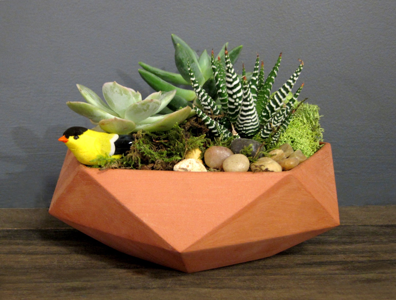 Geo Island Planter - Small