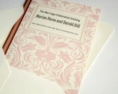 Library Book Themed Wedding Invitation Suite Opens Like A Real Vintage Book