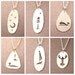 Whale charm, silver cutout pendant, handmade in Maine